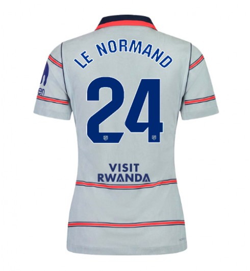 Atletico Madrid Robin Le Normand #24 Alternativní Dres pro Dámské 2026-27 Krátký Rukáv Atletico Madrid Robin Le Normand #24 Alternativní Dres pro Dámské 2026-27 Krátký Rukáv